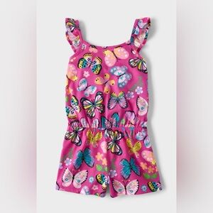 Butterfly Print Romper NWT 4/$25